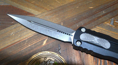 Microtech Dirac Delta 227-10AP D/E Stonewash OTF Auto Apocalyptic - NORTH RIVER OUTDOORS