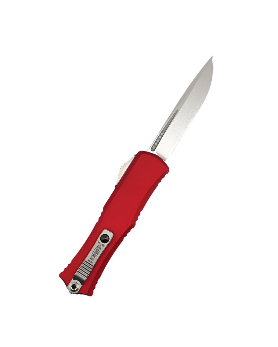 Microtech Hera II Mini Recurve Red 2.95" Stonewash Standard 1705M-10RD - NORTH RIVER OUTDOORS