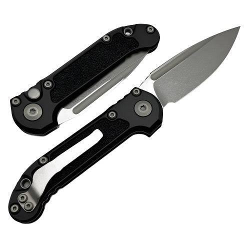 Microtech Knives LUDT S/E Gen III Apocalyptic Drop Point Black Handle 1135-10AP (USA) - NORTH RIVER OUTDOORS