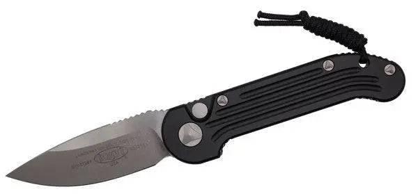 Microtech LUDT Auto Knife Black (3.4" Stonewash) 135-10 - NORTH RIVER OUTDOORS