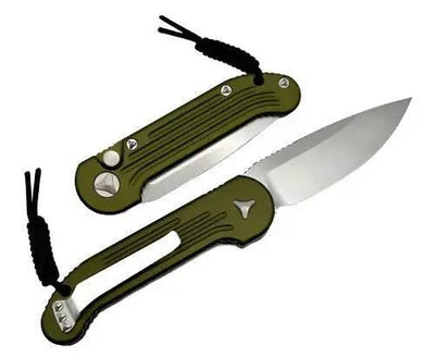 Microtech LUDT Automatic Knife OD Stonewash 135-10OD - NORTH RIVER OUTDOORS