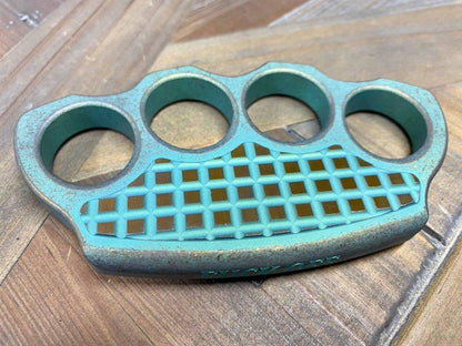 Microtech Marfione Custom Titanium Hand Tank 4-Hole Paperweight - NORTH RIVER OUTDOORS