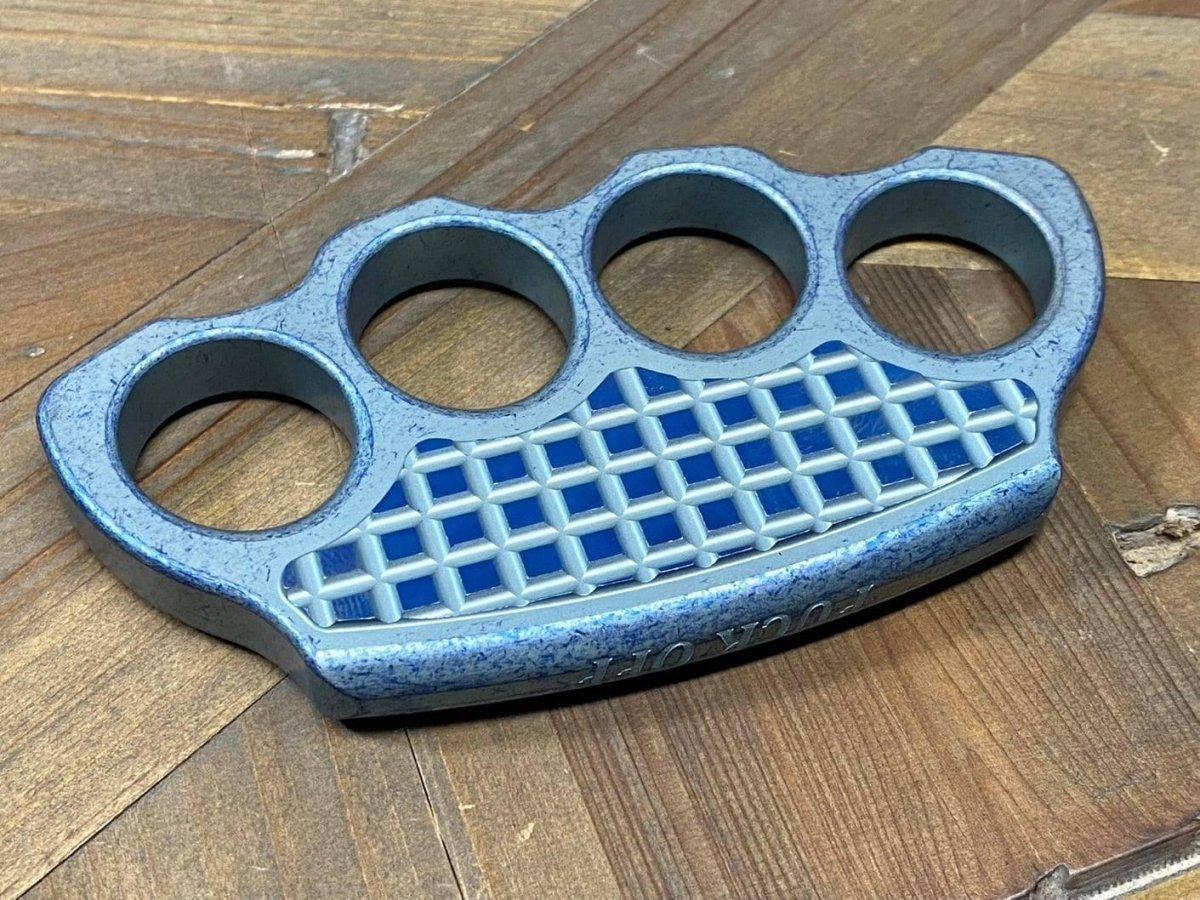 Microtech Marfione Custom Titanium Hand Tank 4-Hole Paperweight - NORTH RIVER OUTDOORS