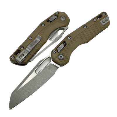 Microtech MSI RAM LOK Dark Earth Polymer M390MK Apocalyptic 210T-10APPMDE - NORTH RIVER OUTDOORS