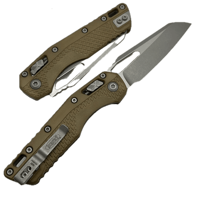 Microtech MSI RAM LOK Dark Earth Polymer M390MK Apocalyptic 210T-10APPMDE - NORTH RIVER OUTDOORS