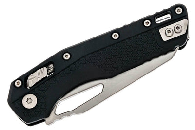 Microtech MSI RAM-LOK Manual Folding Knife 3.88" Bohler M390MK Stonewashed Modified Sheepsfoot Plain Blade - NORTH RIVER OUTDOORS