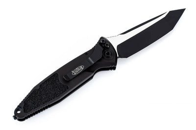 Microtech Socom Elite T/E Automatic Knife Black Tactical (4") 161A-1T - NORTH RIVER OUTDOORS