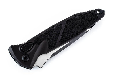 Microtech Socom Elite T/E Automatic Knife Black Tactical (4") 161A-1T - NORTH RIVER OUTDOORS