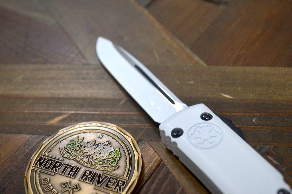 Microtech Ultratech 121-1STD S/E Stormtrooper OTF Auto Signature Series - NORTH RIVER OUTDOORS