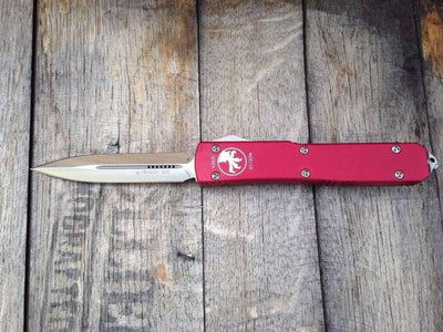 Microtech Ultratech 122-10 Auto OTF Knife 3.46" Stonewash D/E - NORTH RIVER OUTDOORS