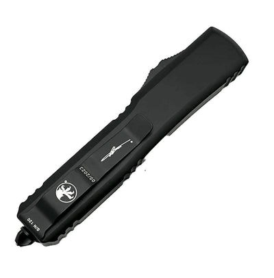 Microtech Ultratech D/E OD Green Frag G-10 Tactical Full Serrated Signature Series 122-3FRGTODS - NORTH RIVER OUTDOORS