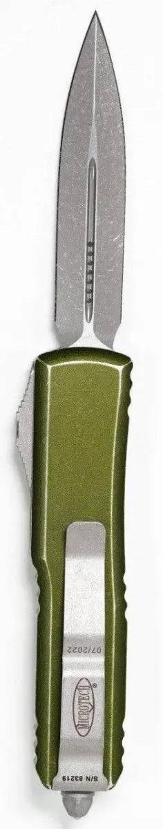Microtech Ultratech D/E - OD Green Handle - Apoc Blade 122-10DOD - NORTH RIVER OUTDOORS