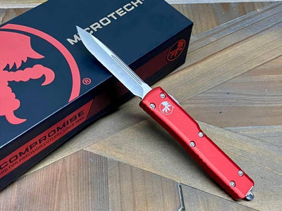 Microtech UTX-70 148-4RD S/E OTF Stonewash Auto Knife - NORTH RIVER OUTDOORS