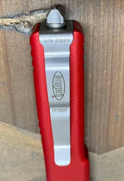 Microtech UTX-70 148-4RD S/E OTF Stonewash Auto Knife - NORTH RIVER OUTDOORS