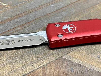 Microtech UTX-70 148-4RD S/E OTF Stonewash Auto Knife - NORTH RIVER OUTDOORS
