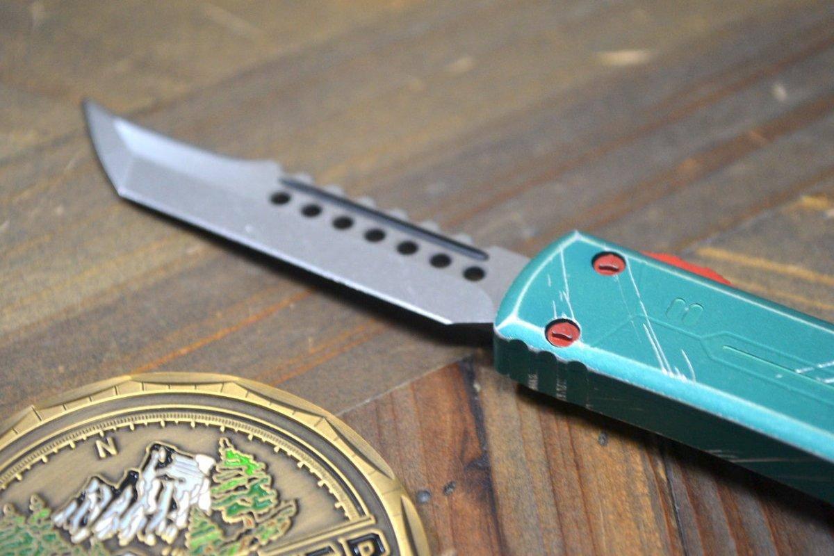 Microtech UTX-70 419-10BH Hellhound Bounty Hunter Signature Series - NORTH RIVER OUTDOORS