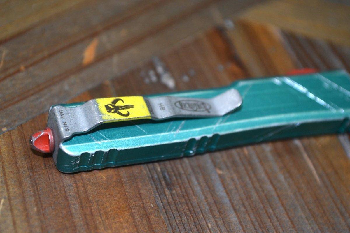 Microtech UTX-70 419-10BH Hellhound Bounty Hunter Signature Series - NORTH RIVER OUTDOORS