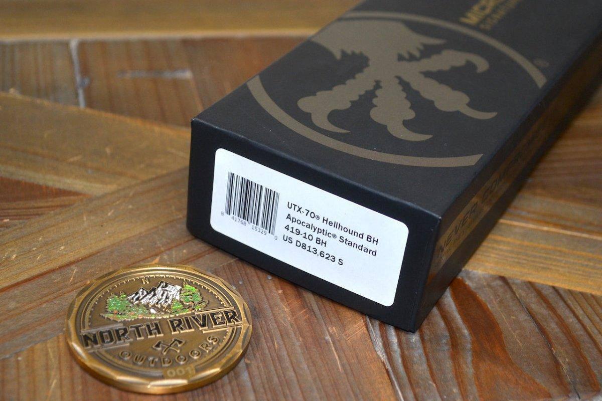 Microtech UTX-70 419-10BH Hellhound Bounty Hunter Signature Series - NORTH RIVER OUTDOORS