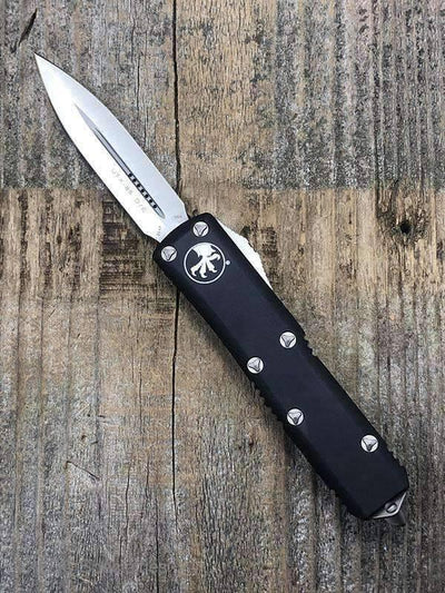 Microtech UTX-85 232-10 D/E OTF Auto Knife (3.125" Stonewash) (USA) - NORTH RIVER OUTDOORS