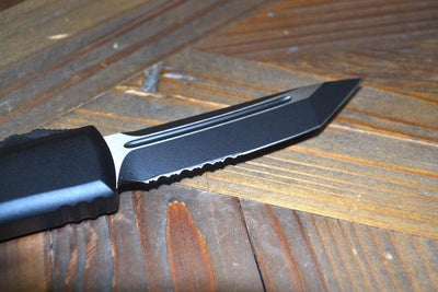 Microtech UTX-85 233-2T T/E Black Tactical P/S - NORTH RIVER OUTDOORS