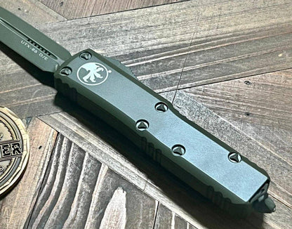 Microtech UTX-85 D/E Cerakote OD Green Standard 232-1COD - NORTH RIVER OUTDOORS