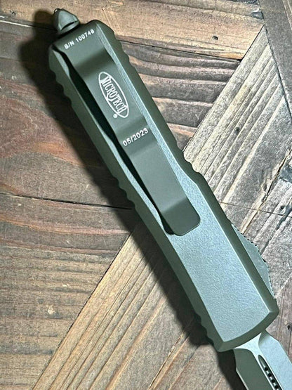 Microtech UTX-85 D/E Cerakote OD Green Standard 232-1COD - NORTH RIVER OUTDOORS