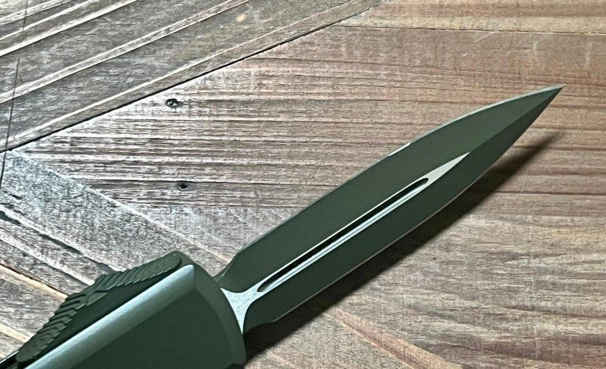 Microtech UTX-85 D/E Cerakote OD Green Standard 232-1COD - NORTH RIVER OUTDOORS