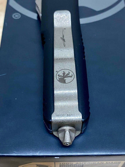 Microtech UTX-85 D/E SS Carbon Fiber Top Bronze Apocalyptic 232-13APCFS - NORTH RIVER OUTDOORS