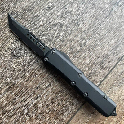 Microtech UTX-85 Hellhound Shadow DLC Hardware Signature Series 719-1 DLCTSH ** S/N 025 ** - NORTH RIVER OUTDOORS
