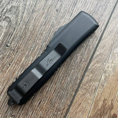 Microtech UTX-85 Hellhound Shadow DLC Hardware Signature Series 719-1 DLCTSH ** S/N 025 ** - NORTH RIVER OUTDOORS