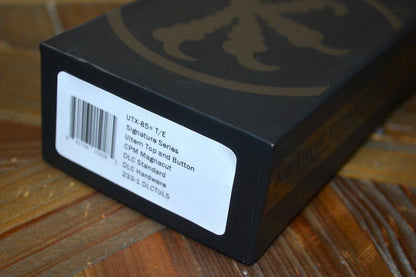 Microtech UTX-85 T/E DLC Hardware Signature Series Ultem (233-1DLCTULS) - NORTH RIVER OUTDOORS