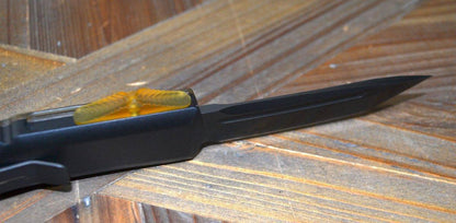 Microtech UTX-85 T/E DLC Hardware Signature Series Ultem (233-1DLCTULS) - NORTH RIVER OUTDOORS