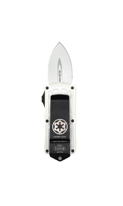 Pre-Owned Microtech 157-1ST Stormtrooper Exocet OTF Auto Knife 1.98" (Discontinued) - NORTH RIVER OUTDOORS