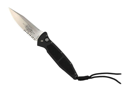 Vintage Microtech Mini Socom Clip Point Auto Serrated 08/1999 - NORTH RIVER OUTDOORS