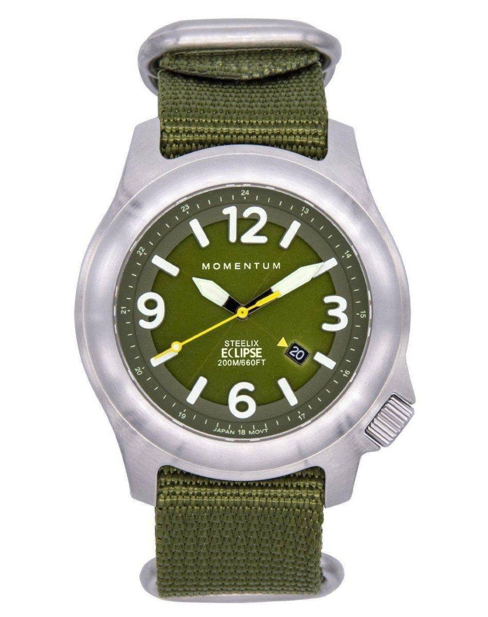 Momentum Steelix Eclipse - Solar [44mm] Watch - NORTH RIVER OUTDOORS
