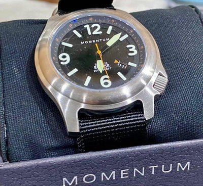 Momentum Steelix Eclipse - Solar [44mm] Watch - NORTH RIVER OUTDOORS