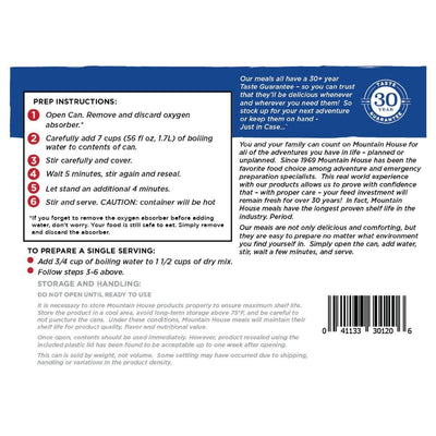 Classic Spaghetti with Meat Sauce Survival & Emergency Food #10 Can - NORTH RIVER OUTDOORS