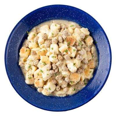 Mountain House Biscuits and Gravy Hiking, Survival & Emergency Food (Pouch) - NORTH RIVER OUTDOORS