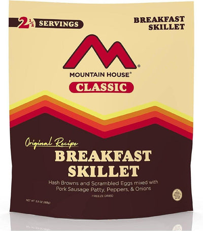 Mountain House Classic Breakfast Skillet Survival & Emergency Food (2 Servings) - NORTH RIVER OUTDOORS