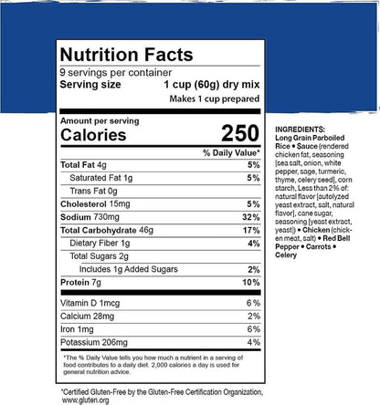 Mountain House Rice & Chicken Survival & Emergency Food #10 Can - NORTH RIVER OUTDOORS