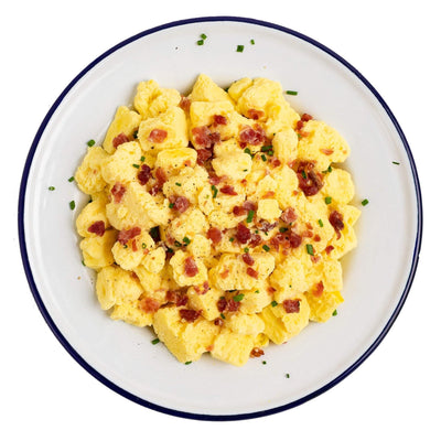 Mountain House Scrambled Eggs with Bacon Hiking, Survival & Emergency Food (Pouch) - NORTH RIVER OUTDOORS