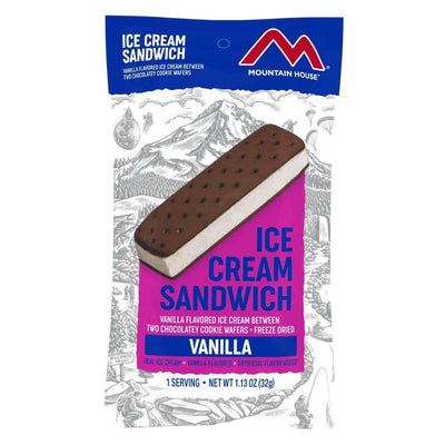 Mountain House Vanilla Ice Cream Sandwich (Pouch) - NORTH RIVER OUTDOORS