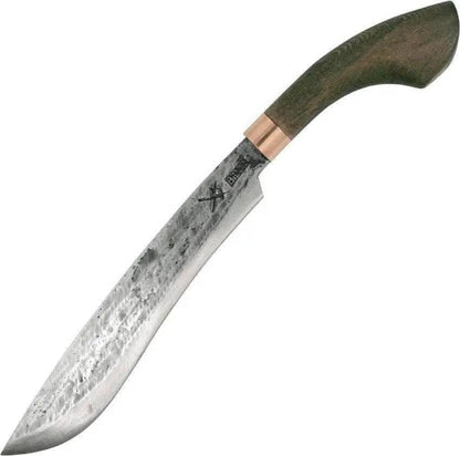 MY Parang Golok 125 Machete 11" Carbon Steel Blade Wood Handle Nylon Sheath MYPGLK125 - NORTH RIVER OUTDOORS