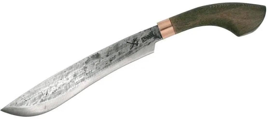 MY Parang Golok 125 Machete 11" Carbon Steel Blade Wood Handle Nylon Sheath MYPGLK125 - NORTH RIVER OUTDOORS