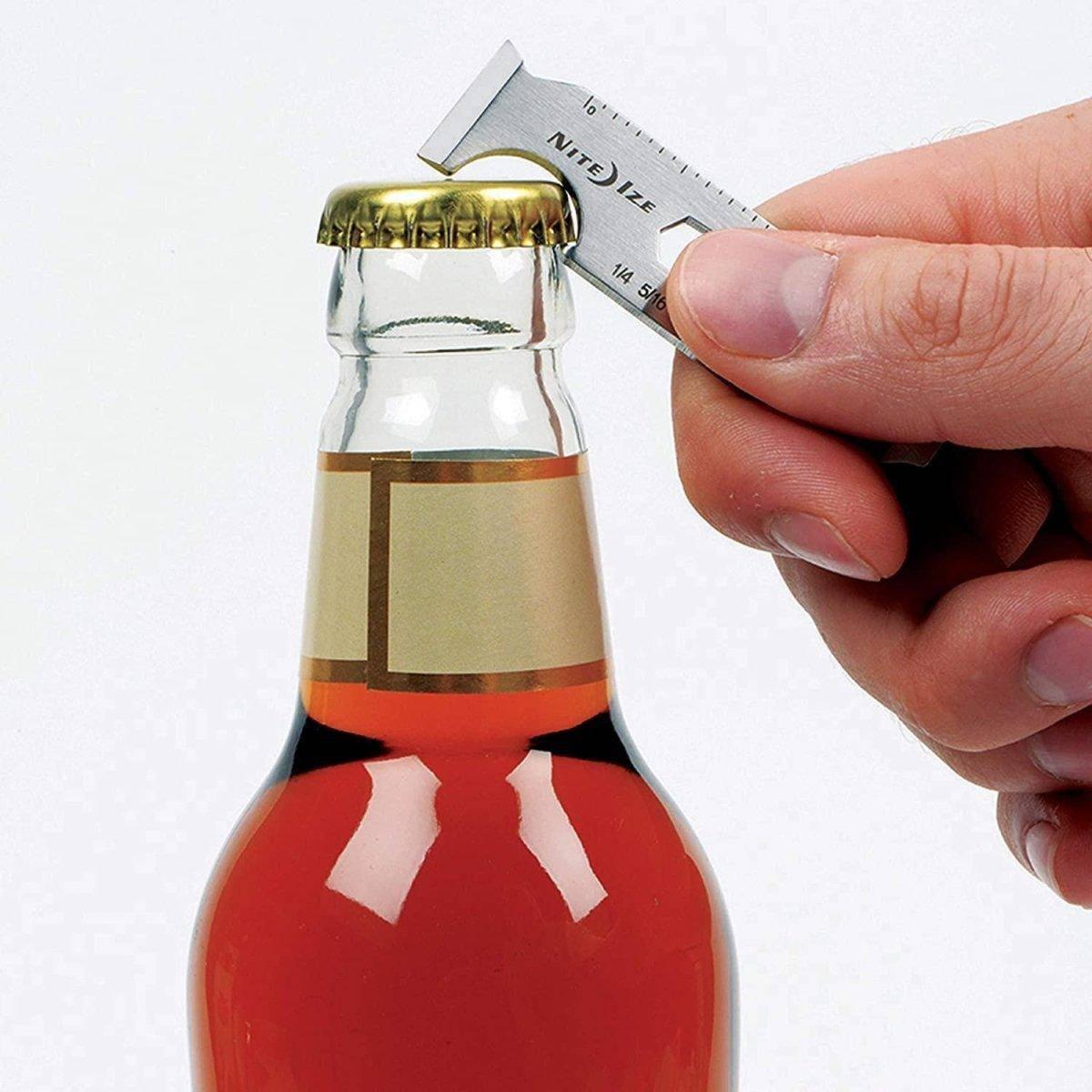 Nite Ize DoohicKey 6-in-1 Key Chain Multi Tool, Stainless Steel - NORTH RIVER OUTDOORS