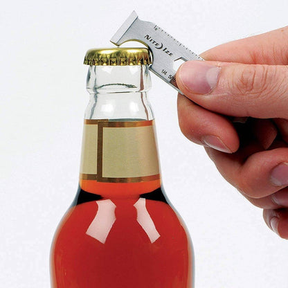 Nite Ize DoohicKey 6-in-1 Key Chain Multi Tool, Stainless Steel - NORTH RIVER OUTDOORS