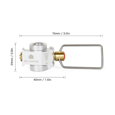 Camping Gas Convertor Refill Tank Adapter - NORTH RIVER OUTDOORS