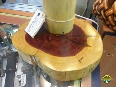 Hand Crafted Rustic Lamp - NORTH RIVER OUTDOORS