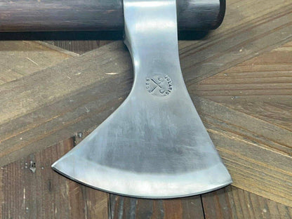 Hand Forged 2 Hawks Woodsman Axe (USA) - NORTH RIVER OUTDOORS