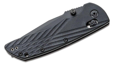 Hogue 24266 Deka Folding Knife 3.25" CPM-20CV Black Wharncliffe G10 - NORTH RIVER OUTDOORS